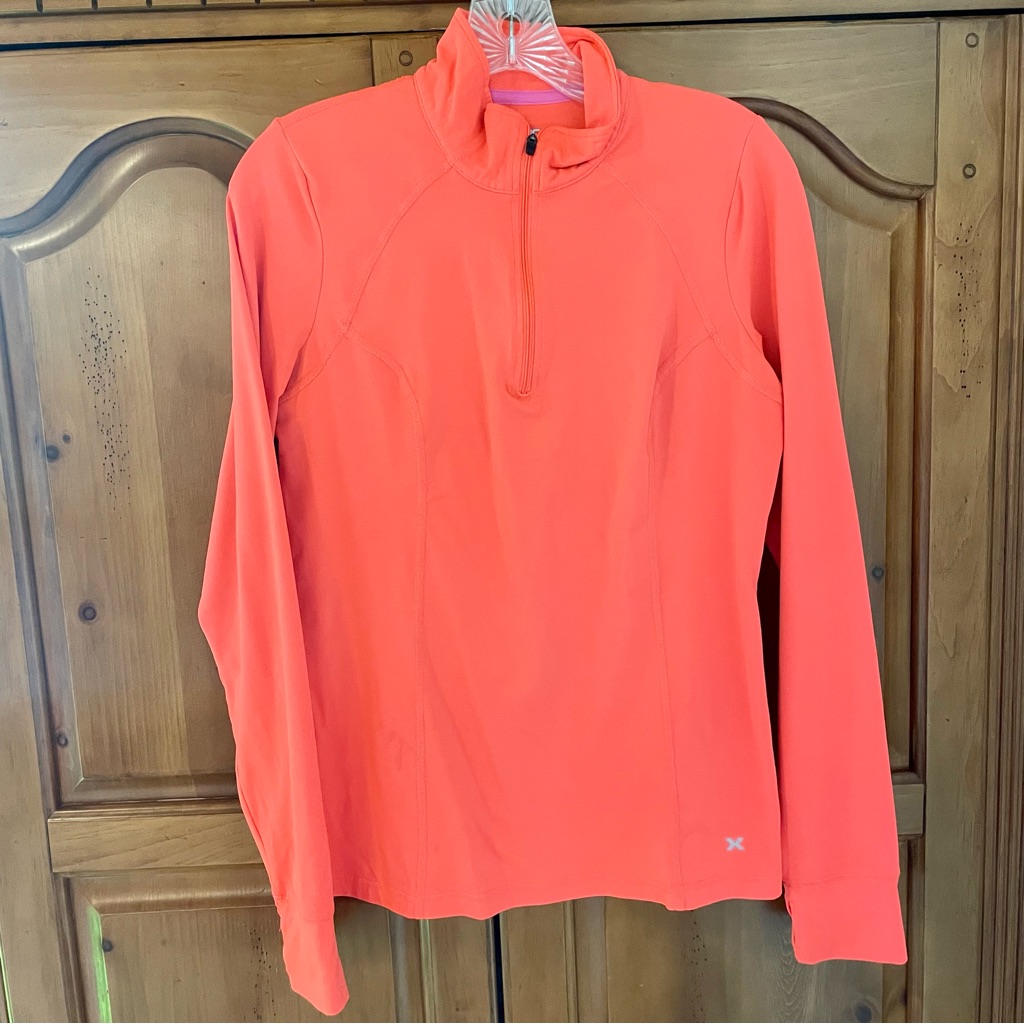 Orange Light Athletic Jacket